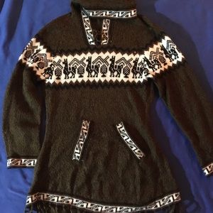 Traditional Peruvian alpaca sweater